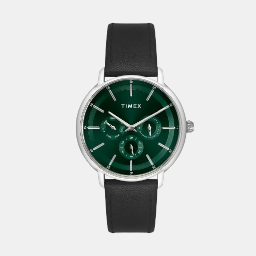 Male Analog Leather Watch TWEG22000