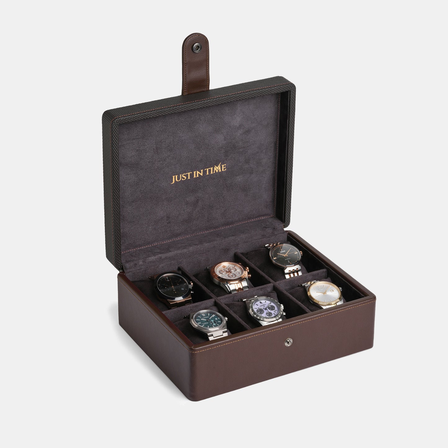 Watch Box Organizer in 6 Slots of Watches