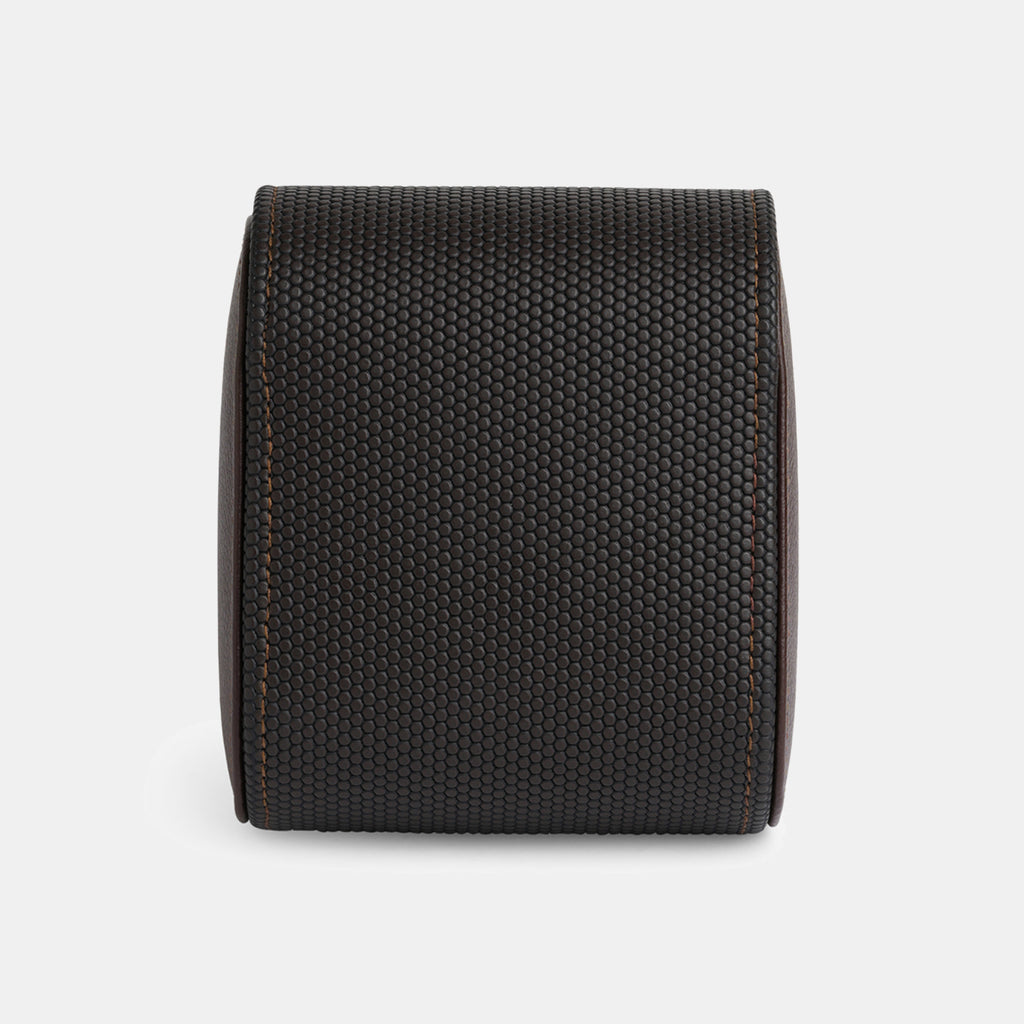 Brown Leather Single Watch Pod