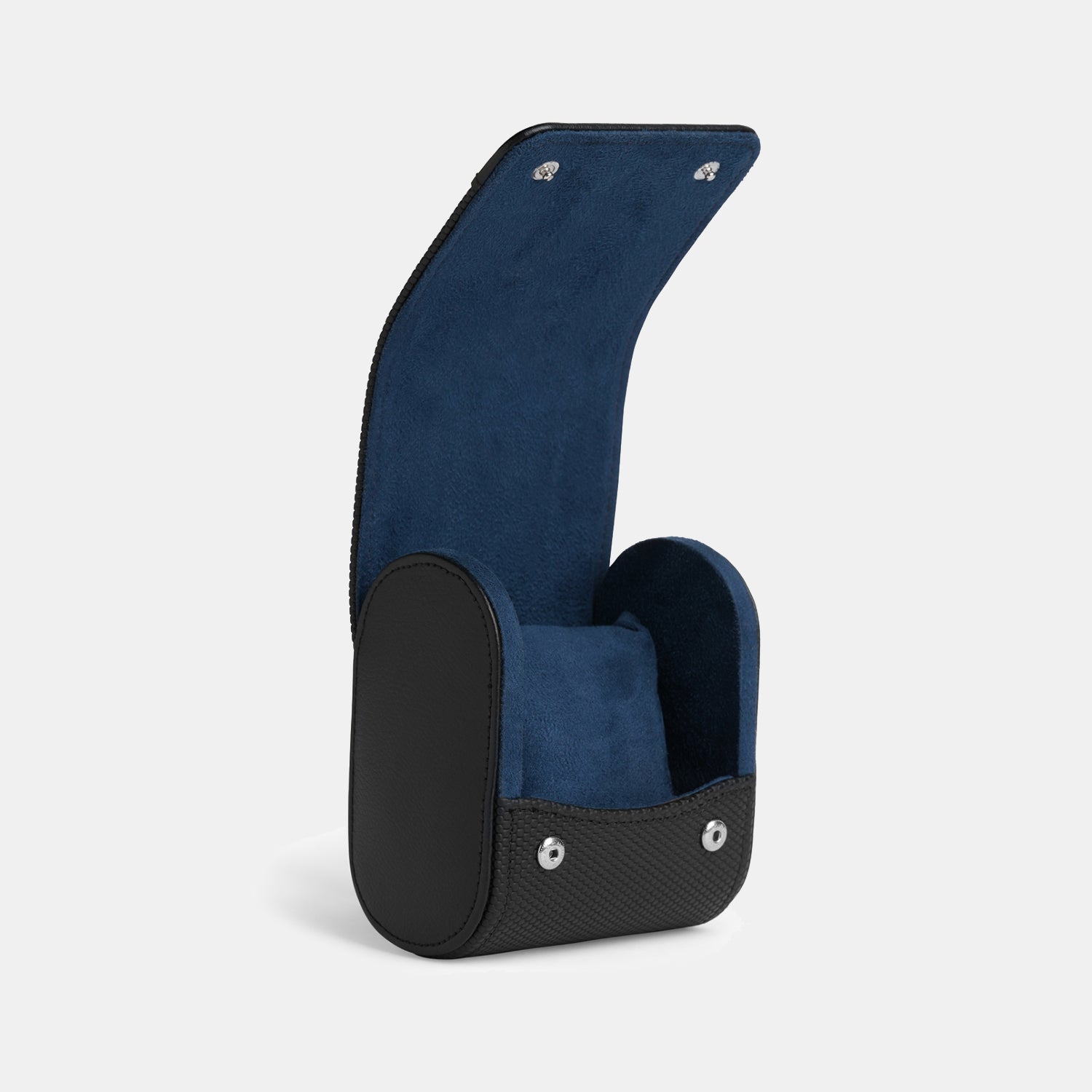 Black Leather Single Watch Pod