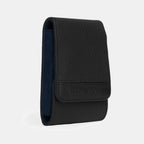 Black Leather Single Watch Pouch Organizer