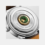 Conquest Men Automatic Brown Dial Analog Leather Watch L16504622