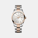 Conquest Classic Women Quartz Silver Dial Analog Stainless Steel Watch L23863727