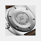 Ultra Chron Men Quartz Black Dial Analog Leather Watch L28364522