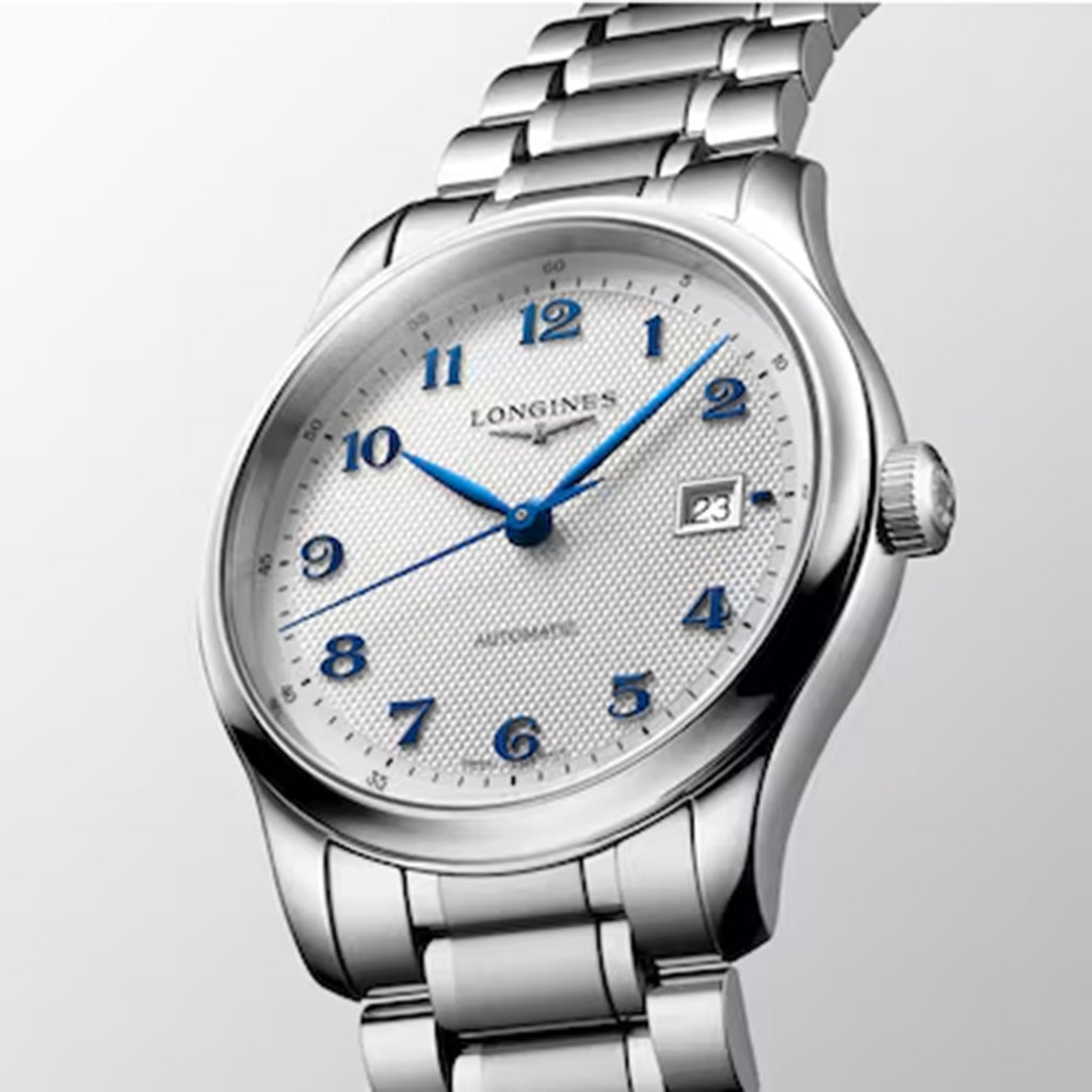 Master Men Automatic Silver Dial Analog Stainless Steel Watch L29504736