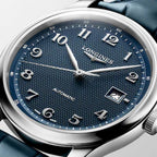 Master Men Automatic Blue Dial Analog Leather Watch L29504932