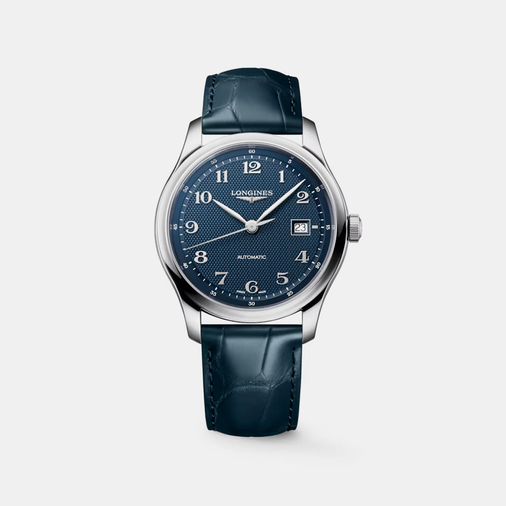 Master Men Automatic Blue Dial Analog Leather Watch L29504932