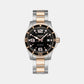 Male Black Analog Stainless Steel Watch L37403587