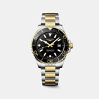 Hydroconquest Men Quartz Black Dial Analog Stainless Steel Watch L37693567