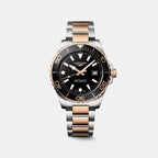 Hydroconquest Men Quartz Black Dial Analog Stainless Steel Watch L37693587