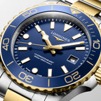 Hydroconquest Men Quartz Blue Dial Analog Stainless Steel Watch L37693967