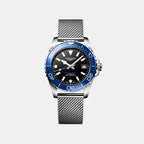 Hydroconquest Men Automatic Black Dial Analog Stainless Steel Watch L37794906