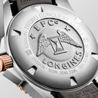 Hydroconquest Men Automatic Grey Dial Analog Leather Watch L37813789