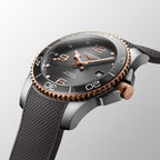 Hydroconquest Men Automatic Grey Dial Analog Leather Watch L37813789