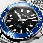 Hydroconquest Men Automatic Black Dial Analog Stainless Steel Watch L37884906