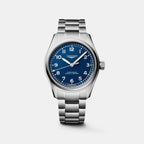 Spirit Men Automatic Blue Dial Analog Stainless Steel Watch L38094936