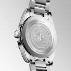 Conquest Men Quartz White Dial Analog Stainless Steel Watch L38604126