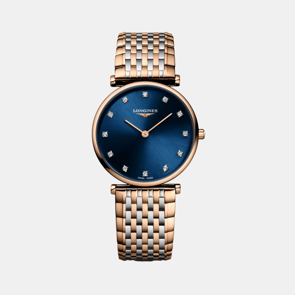 La Grande Classique De Women Quartz Blue Dial Analog Stainless Steel Watch L45121987