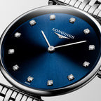 La Grande Classique De Women Quartz Blue Dial Analog Stainless Steel Watch L45124976