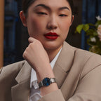 La Grande Classique De Women Quartz Blue Dial Analog Stainless Steel Watch L45124976