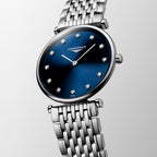 La Grande Classique De Women Quartz Blue Dial Analog Stainless Steel Watch L45124976