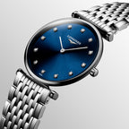 La Grande Classique De Women Quartz Blue Dial Analog Stainless Steel Watch L45124976