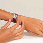 Mini Dolcevita Women Quartz Silver Dial Analog Leather Watch L52004715