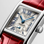 Mini Dolcevita Women Quartz Silver Dial Analog Leather Watch L52004715