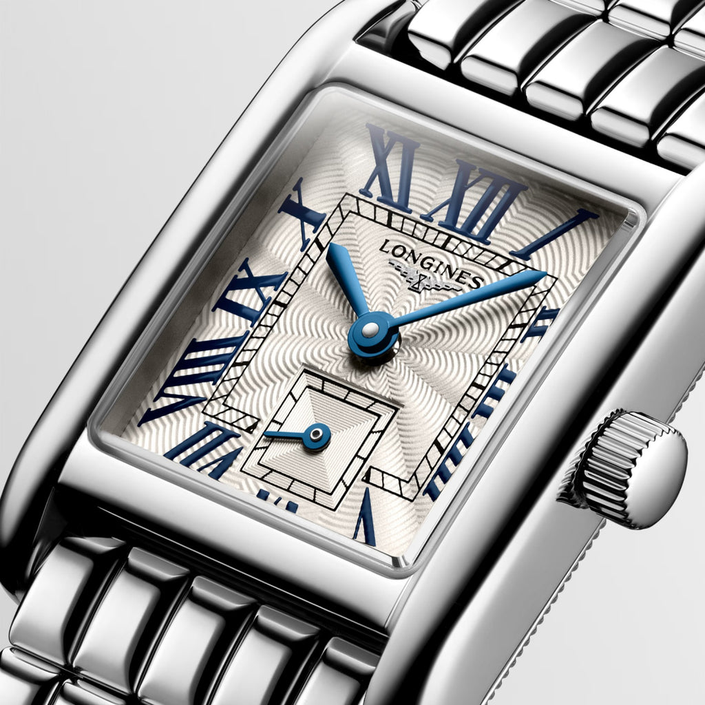 Mini Dolcevita Women Quartz Silver Dial Analog Stainless Steel Watch L52004716