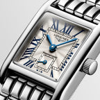 Mini Dolcevita Women Quartz Silver Dial Analog Stainless Steel Watch L52004716