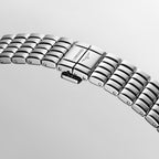 Mini Dolcevita Women Quartz Silver Dial Analog Stainless Steel Watch L52004716