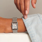 Mini Dolcevita Women Quartz Silver Dial Analog Stainless Steel Watch L52004716