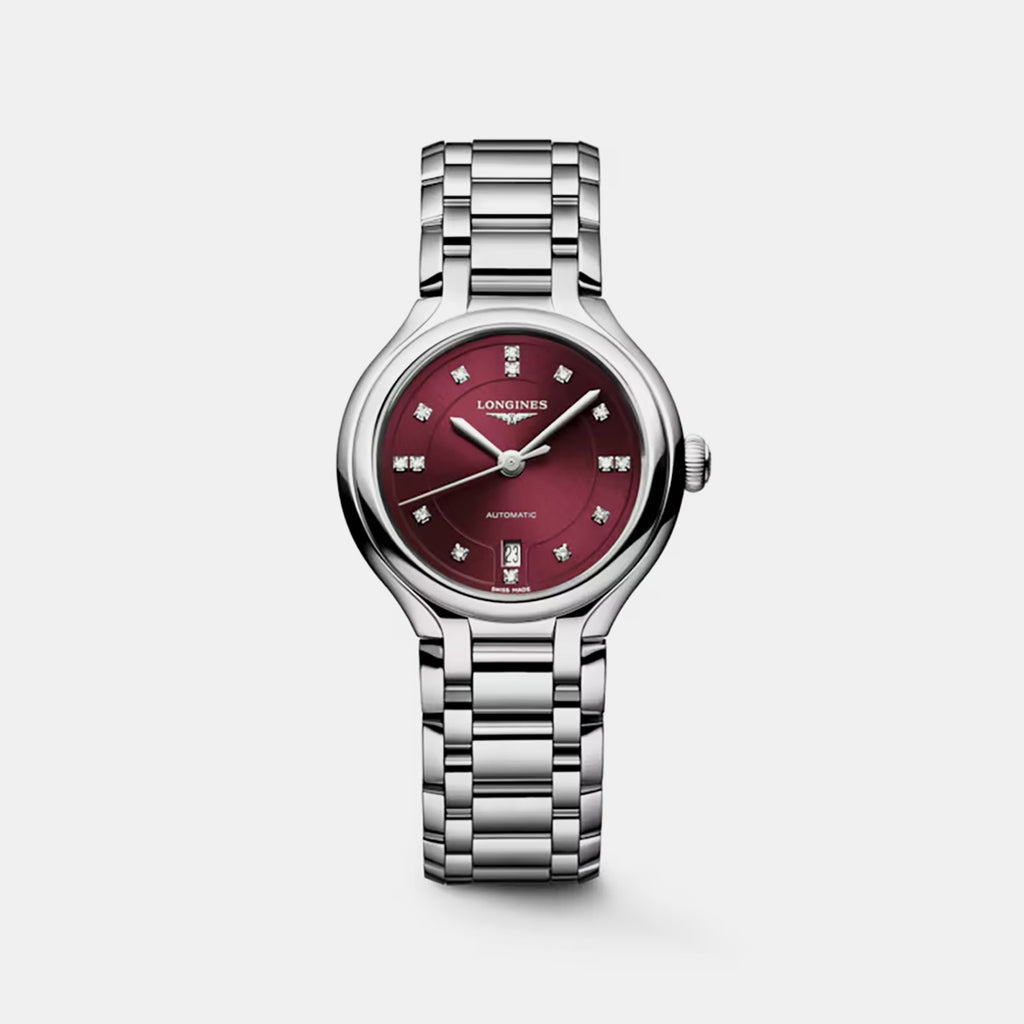Primaluna Women Automatic Maroon Dial Analog Stainless Steel Watch L81234676
