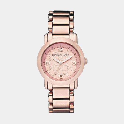 Michael Kors Round Rose Gold Analog watch