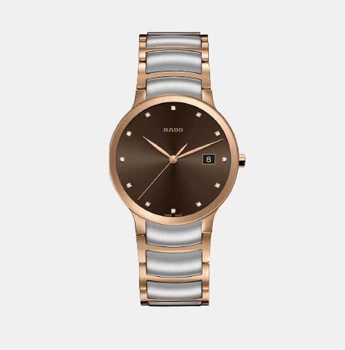 Rado Round Brown Analog watch