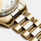 Precious Women Quartz Champange Dial Analog Stainless Steel Watch A3199.1181SQZ