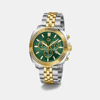 GC Round Green Analog watch