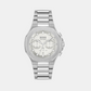 Boss Tonneau Silver Chronograph watch
