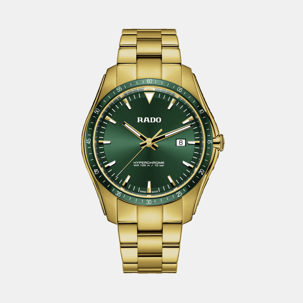 HyperChrome Men Quartz Green Dial Analog Stainless Steel Watch R32155303