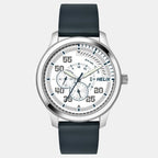 Helix Round White Analog watch