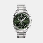 Tissot Round Green Chronograph watch