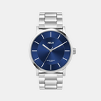 Helix Round Blue Analog watch