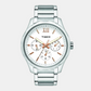 Male White Analog Stainless Steel Watch TW0TG7602