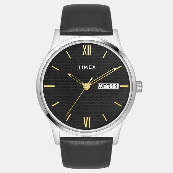 Timex Round Black Analog watch