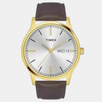Timex Round White Analog watch