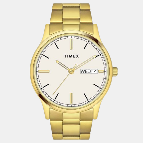 Timex Round White Analog watch