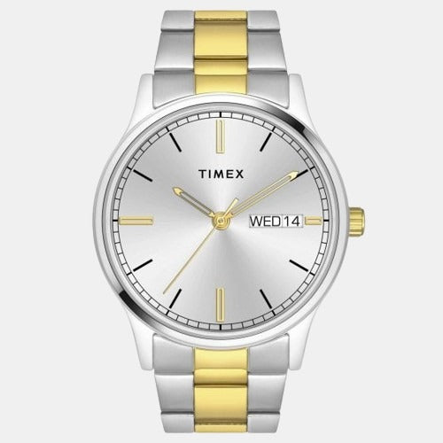 Timex Round White Analog watch
