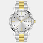 Timex Round White Analog watch