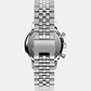 Men Quartz Silver Dial Analog Stainless Steel Watch TW2W10400UJ