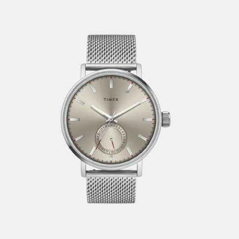 Timex Round Grey Analog watch